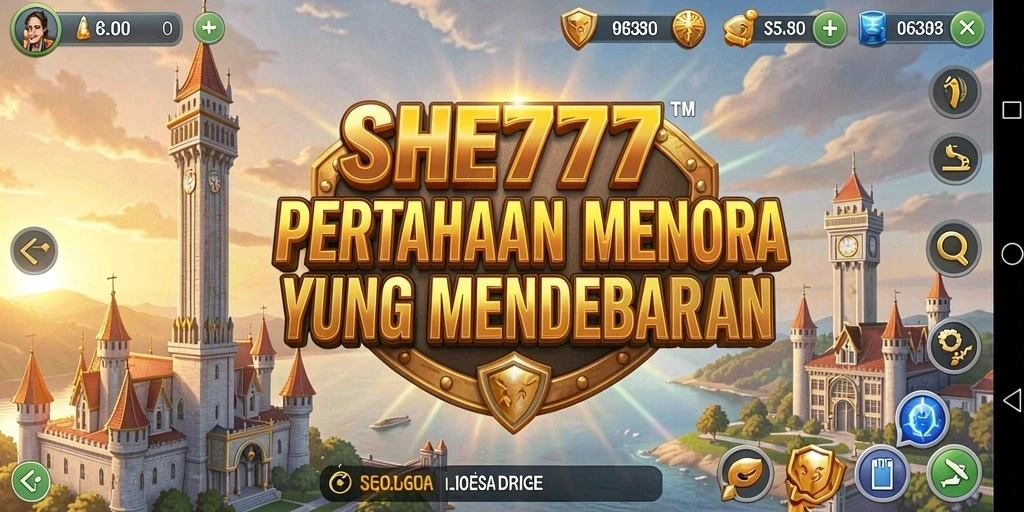SHE777 menampilkan aksi seru dan strategi Tower Defense.
