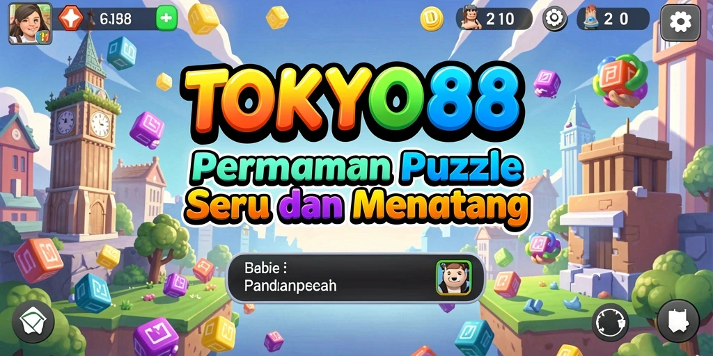 Screenshot <strong>TOKYO88</strong> yang menampilkan gameplay Puzzle yang seru.